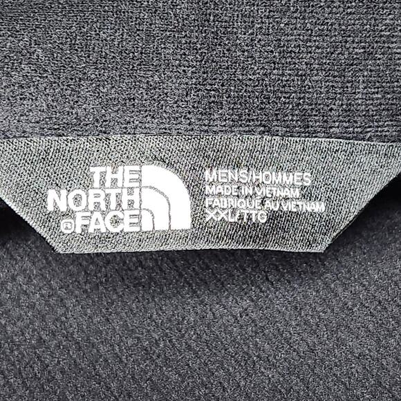 North Face Jacket Mens 2XL Dark Gray Ridgewall Soft Shell WindWall NF0A3LGX - Picture 10 of 16